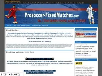 prosoccer-fixedmatches.com