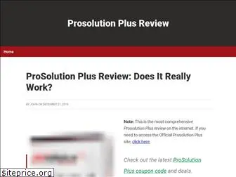 prosolutionplusreview.com