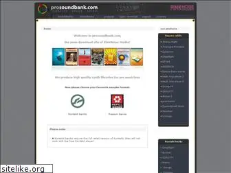 prosoundbank.com