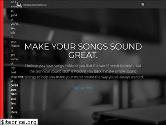 prosoundformula.com