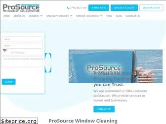 prosourcewindowcleaning.com