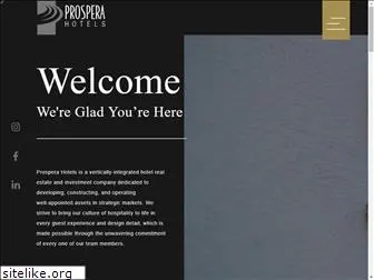 prosperahotels.com