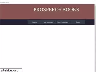 prosperosbooks.net