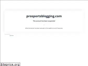 prosportsblogging.com