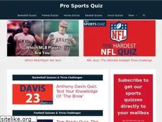 prosportsquiz.com