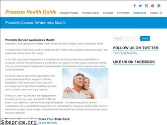 prostatecancerawarenessmonth.com