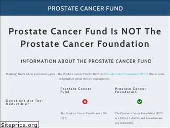 prostatecancerfund.net