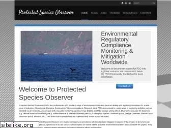 protectedspeciesobserver.com