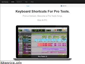 protoolskeyboardshortcuts.com