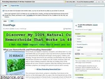 protrudinghemorrhoid.pbworks.com