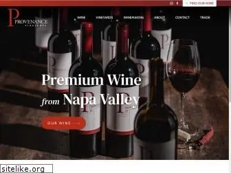 provenancevineyards.com