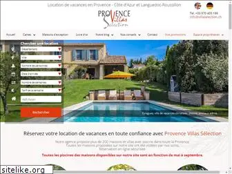 provencevillaselection.com