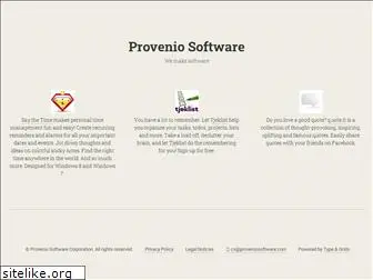 proveniosoftware.com