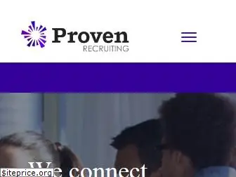 provenrecruiting.com