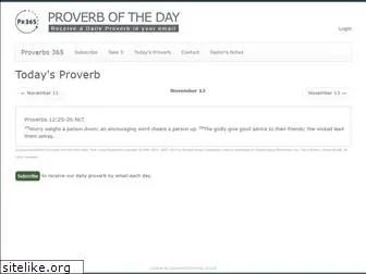proverbs365.com