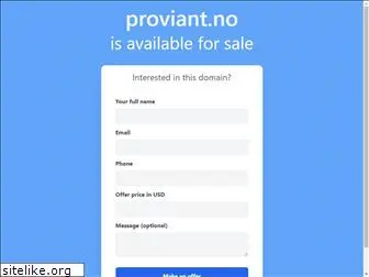 proviant.no