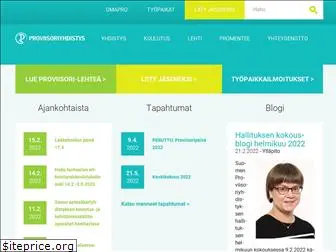 proviisoriyhdistys.net