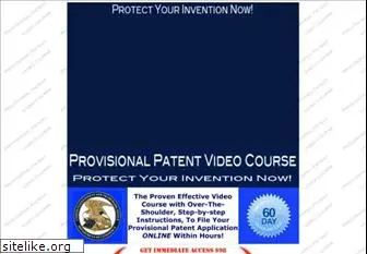 provisionalpatentvideo.com