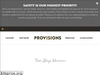 provisionsmarkethall.com