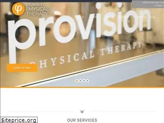 provisiontherapy.com