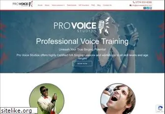 provoicestudios.com