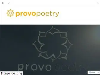 provopoetry.org
