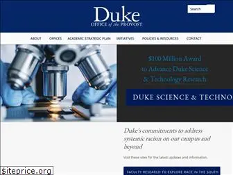 provost.duke.edu