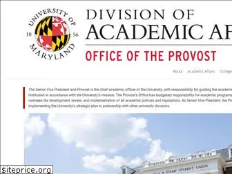 provost.umd.edu