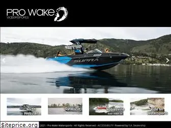 prowakewatersports.com