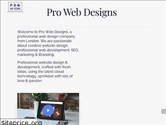 prowebdesigns.co.uk