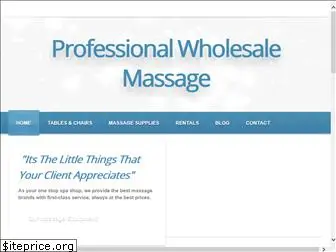 prowholesalemassage.com