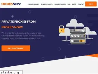 proxiesnow.com