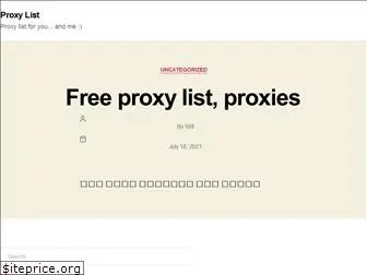 proxylist101.com