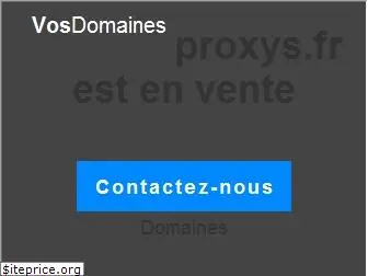 proxys.fr