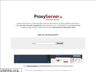proxyserver.sk