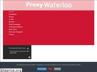 proxywaterloo.be