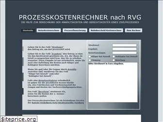 prozesskostenrechner.de