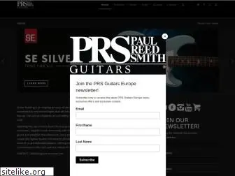 prsguitarseurope.com