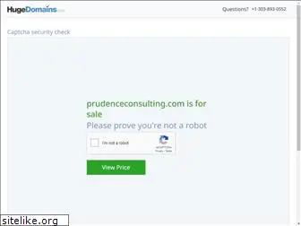 prudenceconsulting.com