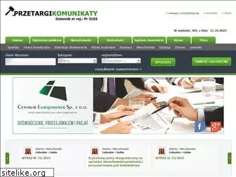 przetargi-komunikaty.pl