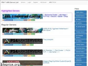 ps4arkservers.com