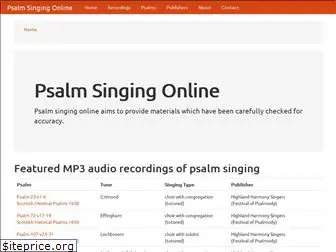 psalm-singing.org