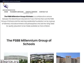 psbbmillenniumschool.org