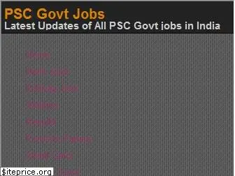 pscgovtjobs.com