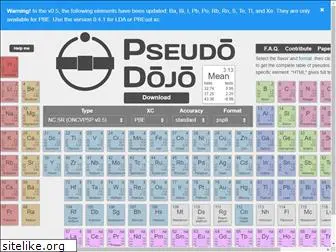 pseudo-dojo.org