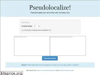 pseudolocalize.com