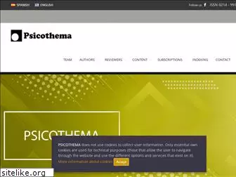 psicothema.com