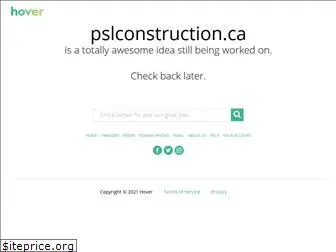 pslconstruction.ca