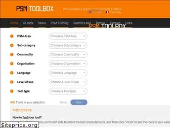 psmtoolbox.org