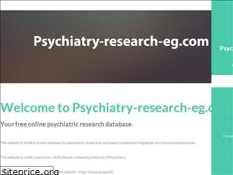 psychiatry-research-eg.com